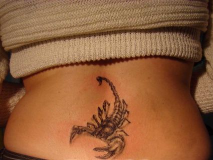 Scorpion Tats On Lower Back